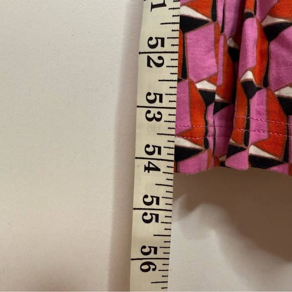 Diane Von Furstenburg DVF X Target - pink geometric collared jumpsuit Small - Picture 9 of 13